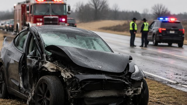 NHTSA Launches Probe After Fatal Tesla Crash in Texas