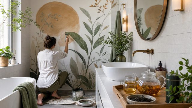 Transform Your Bathroom: Affordable DIY Mural Magic | gampang cuan slot, slot88 resmi login, www fun