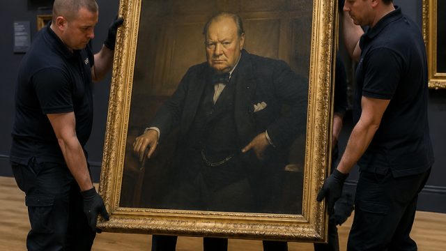Controversy Erupts as National Portrait Gallery Withdraws Churchill Artwork | main slot bonanza, m v